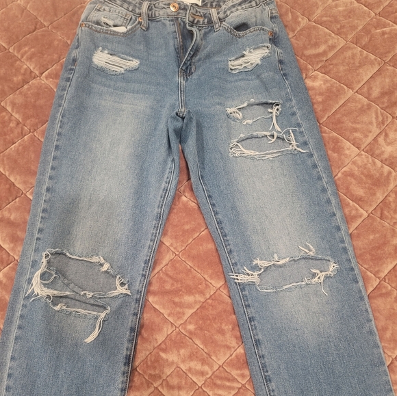 Distressed Ripped Jeans - Picture 1 of 1